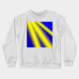 Yellow blue abstract texture art Crewneck Sweatshirt